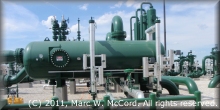 Midstream Compressor Station in Arlington, Texas